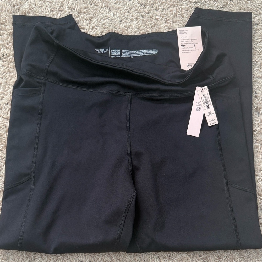 New Victoria's Secret Black Leggings
